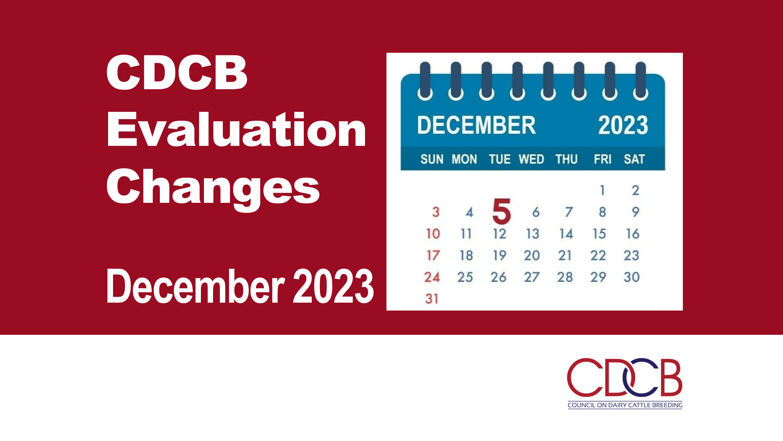 December 2023 Evaluation Changes: What’s New?